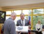 Депутаты Коночев и Романова поздравили школу с юбилеем